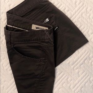 Gas Olive Green mini skirt